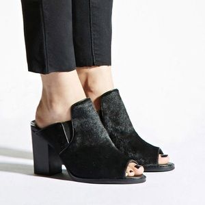 Sol Sana Lottie Pony Hair Mules